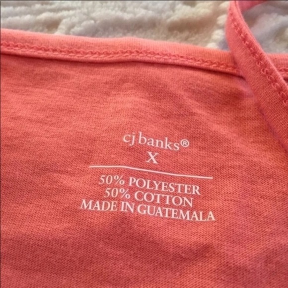 Christopher & Banks Coral Cami 0X NWT - Picture 2 of 4